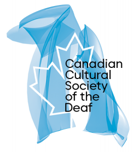 Canadian Cultural Society of the Deaf logo