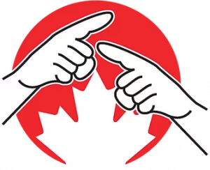 Institut de langue des signes canada logo
