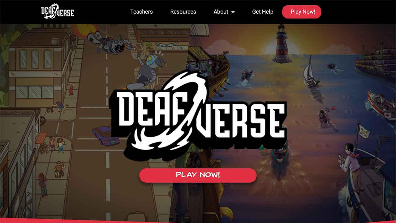 Deafverse front page