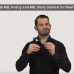 ASL Poetry and Story Contest for Deaf High School Students